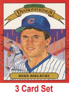 Mike Bielecki Baseball Card Collection